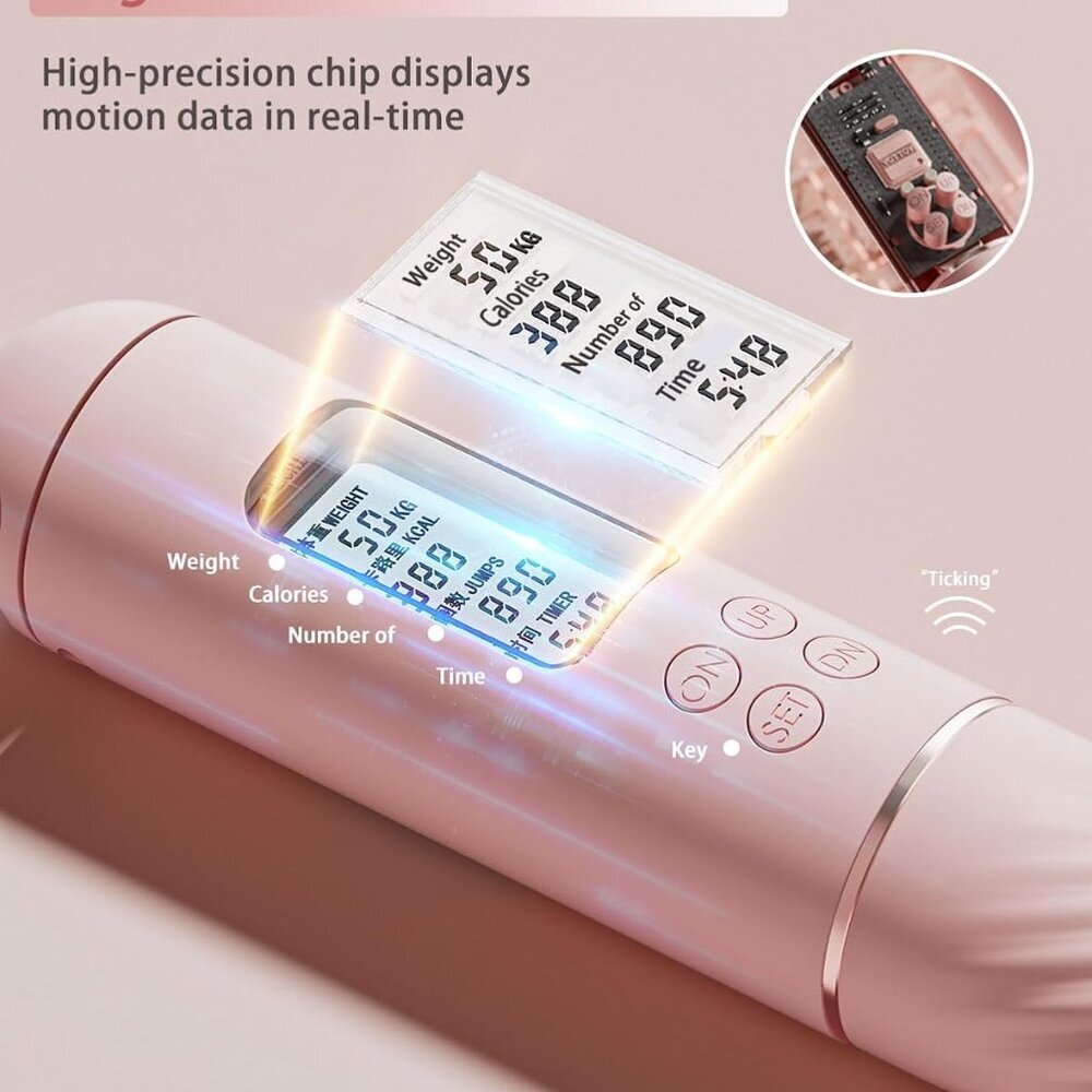 Cordless Jump Rope With Counter - Ropeless Jump R… - image 3